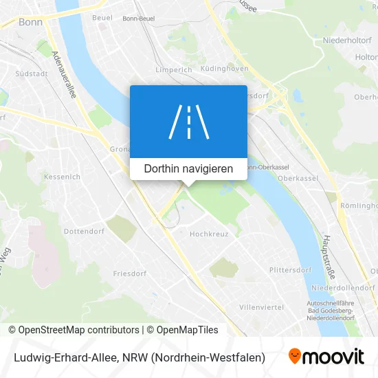 Ludwig-Erhard-Allee Karte