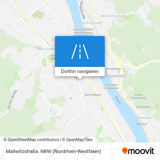 Mallwitzstraße Karte