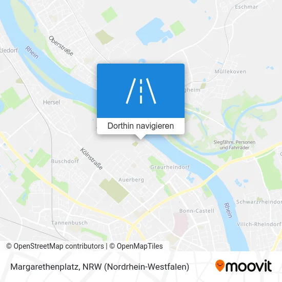 Margarethenplatz Karte