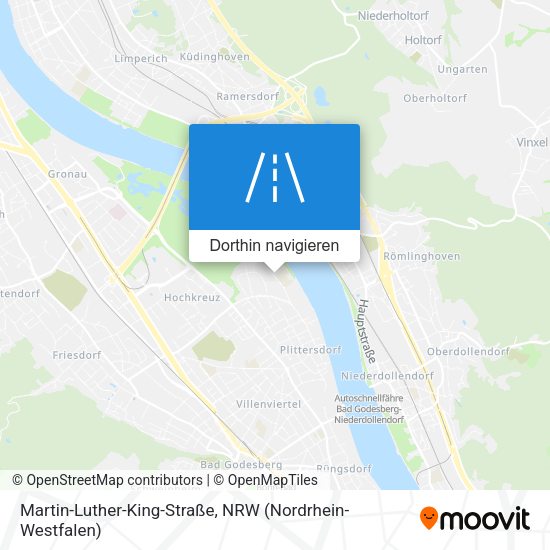 Martin-Luther-King-Straße Karte