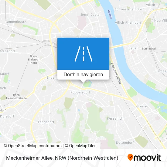 Meckenheimer Allee Karte