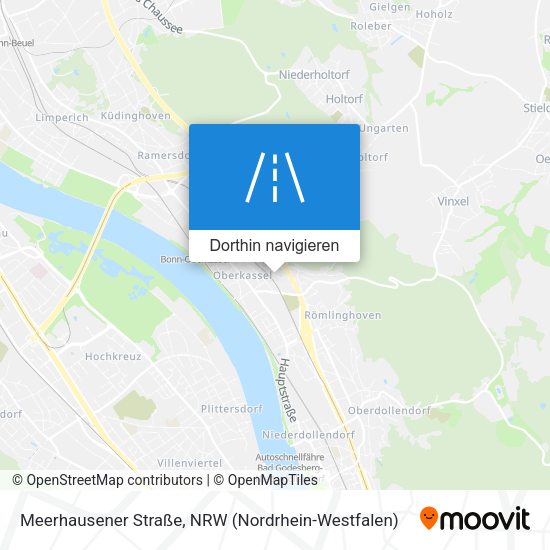 Meerhausener Straße Karte