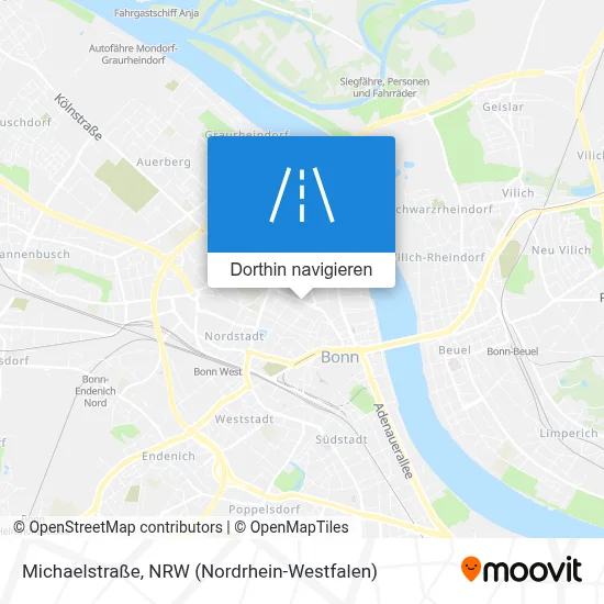 Michaelstraße Karte