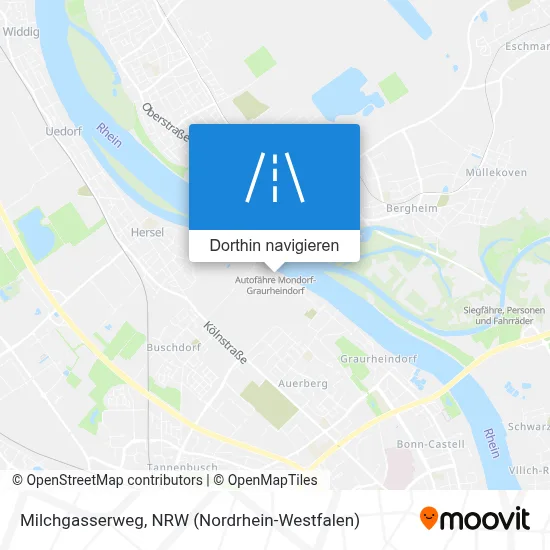 Milchgasserweg Karte