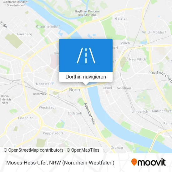 Moses-Hess-Ufer Karte