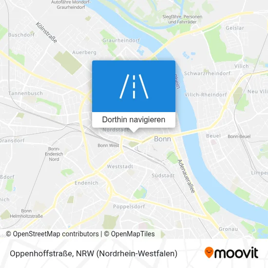 Oppenhoffstraße Karte