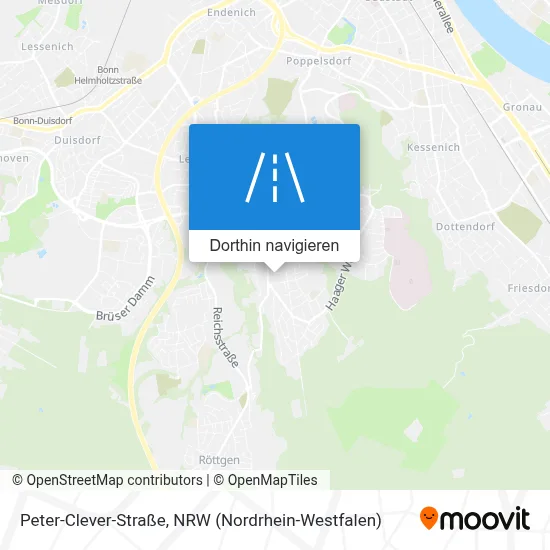 Peter-Clever-Straße Karte