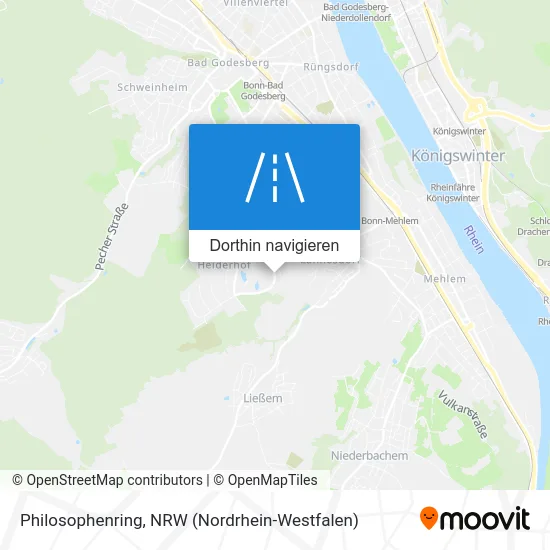 Philosophenring Karte