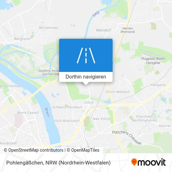 Pohlengäßchen Karte