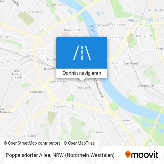 Poppelsdorfer Allee Karte