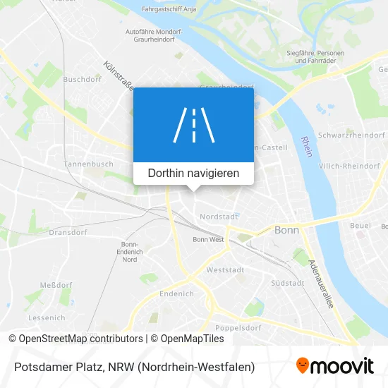 Potsdamer Platz Karte