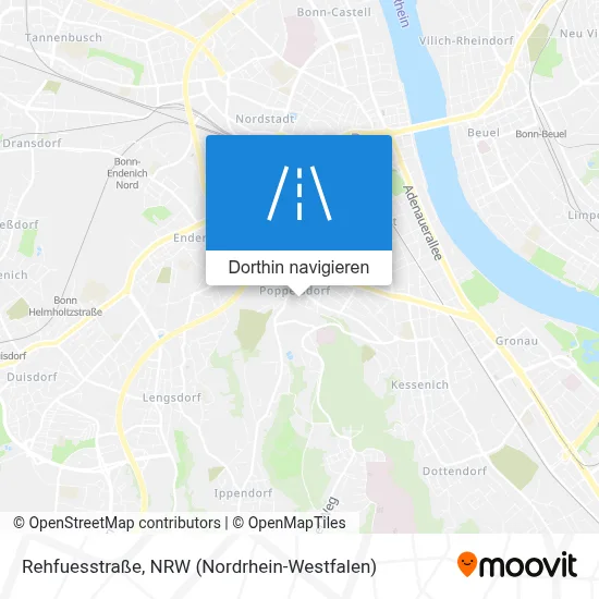 Rehfuesstraße Karte