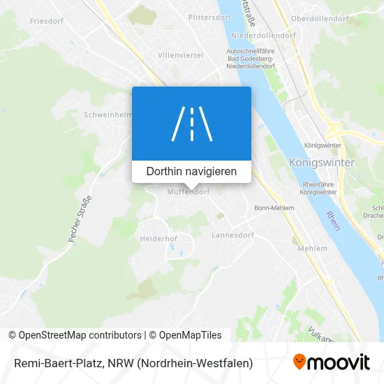 Remi-Baert-Platz Karte