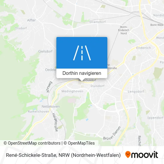 René-Schickele-Straße Karte