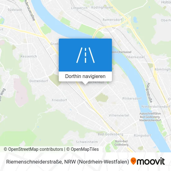 Riemenschneiderstraße Karte