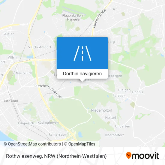 Rothwiesenweg Karte
