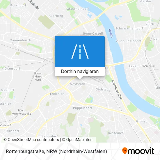 Rottenburgstraße Karte
