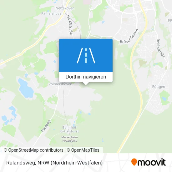 Rulandsweg Karte