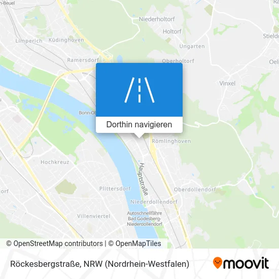 Röckesbergstraße Karte