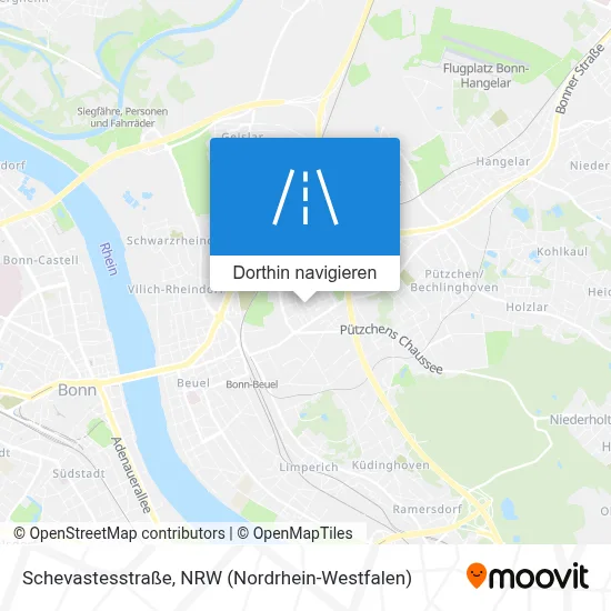 Schevastesstraße Karte