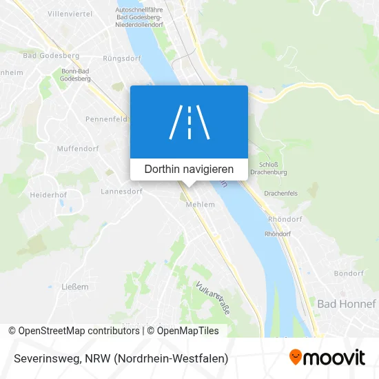 Severinsweg Karte