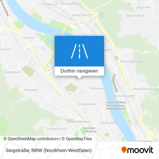 Siegstraße Karte