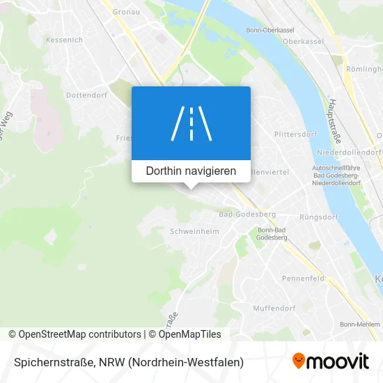 Spichernstraße Karte