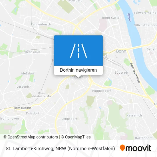 St. Lamberti-Kirchweg Karte