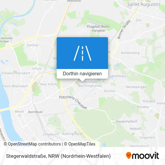 Stegerwaldstraße Karte