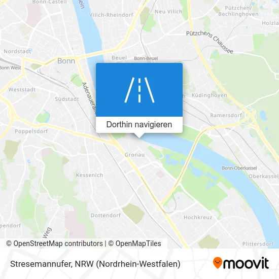 Stresemannufer Karte