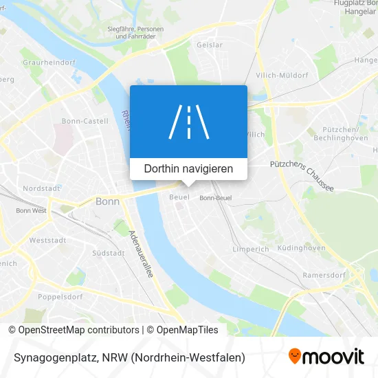 Synagogenplatz Karte