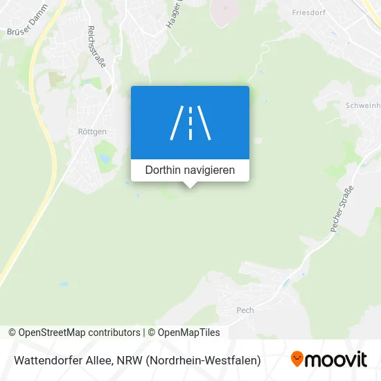 Wattendorfer Allee Karte