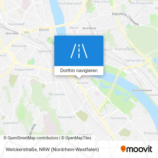 Welckerstraße Karte