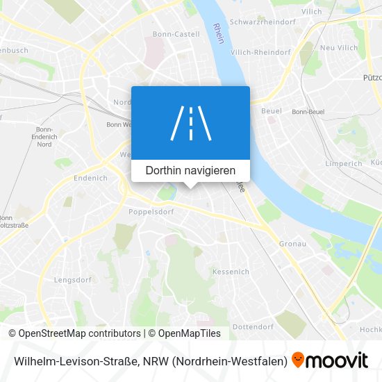 Wilhelm-Levison-Straße Karte