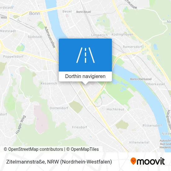 Zitelmannstraße Karte