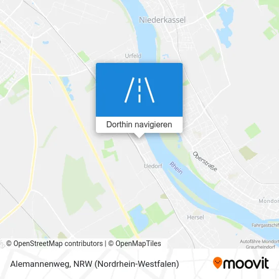 Alemannenweg Karte