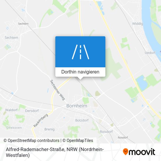 Alfred-Rademacher-Straße Karte