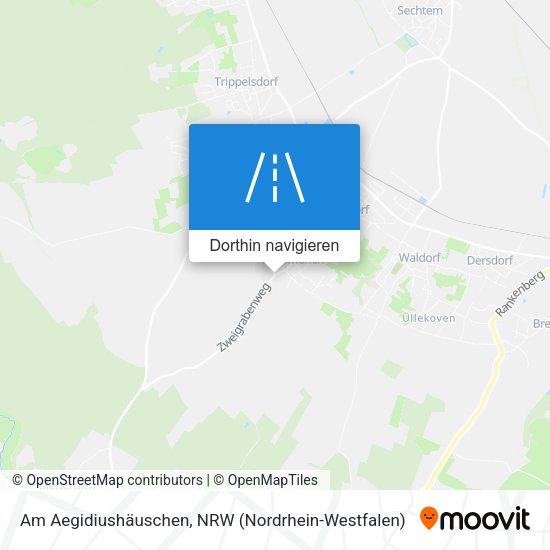 Am Aegidiushäuschen Karte