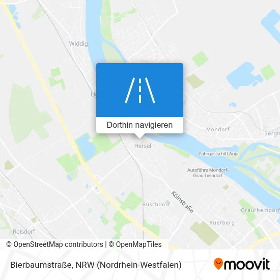 Bierbaumstraße Karte