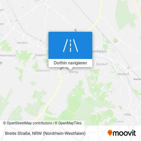 Breite Straße Karte