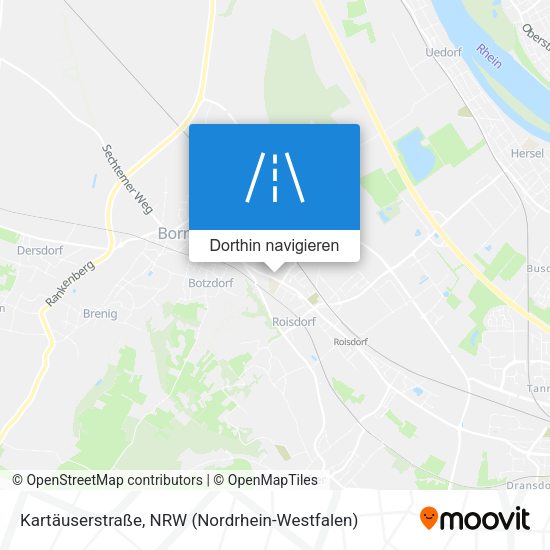 Kartäuserstraße Karte