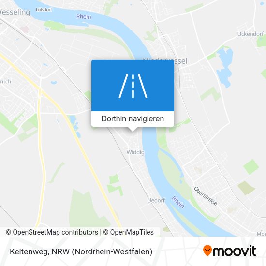 Keltenweg Karte