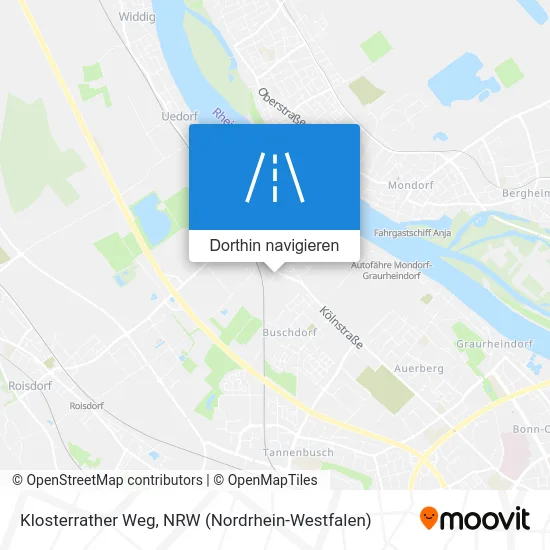 Klosterrather Weg Karte