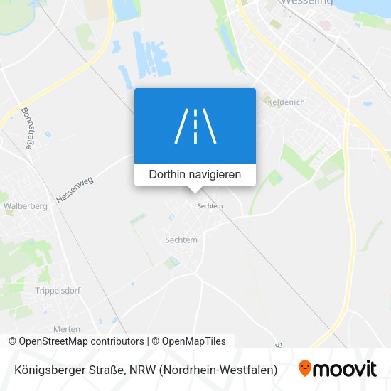Königsberger Straße Karte