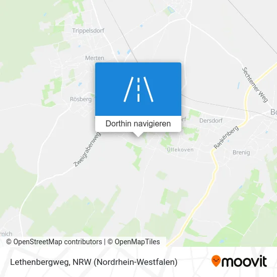 Lethenbergweg Karte