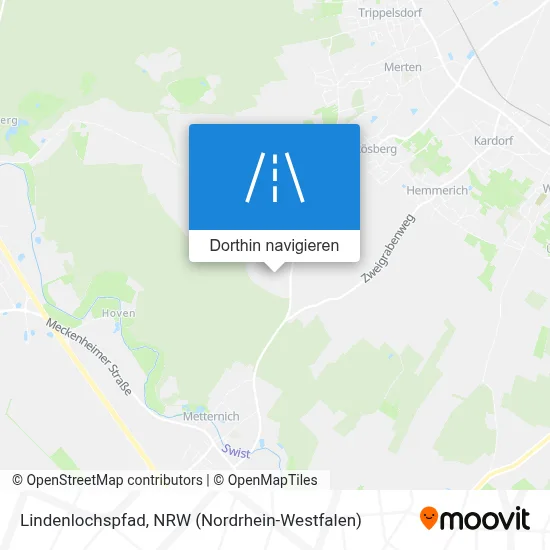 Lindenlochspfad Karte