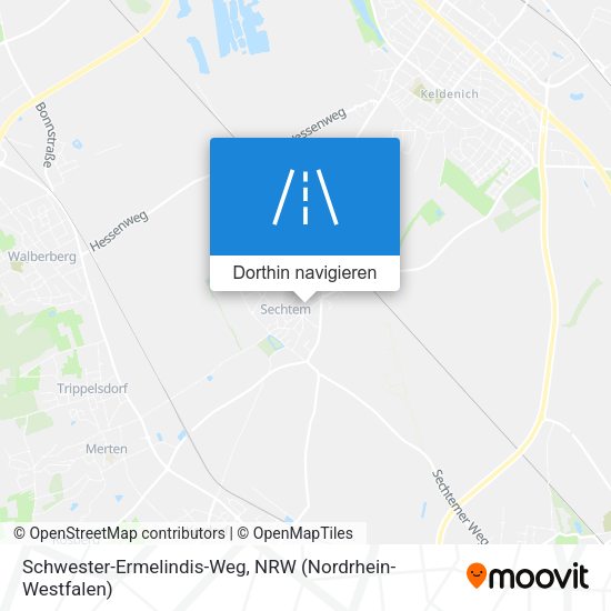 Schwester-Ermelindis-Weg Karte