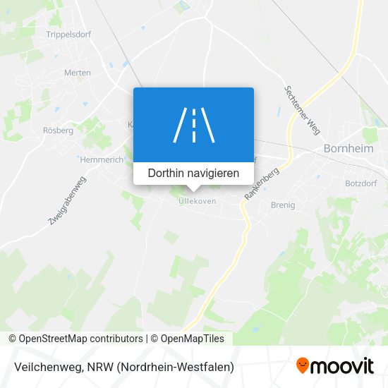 Veilchenweg Karte