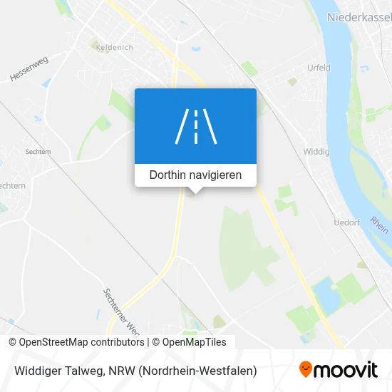 Widdiger Talweg Karte