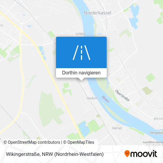 Wikingerstraße Karte